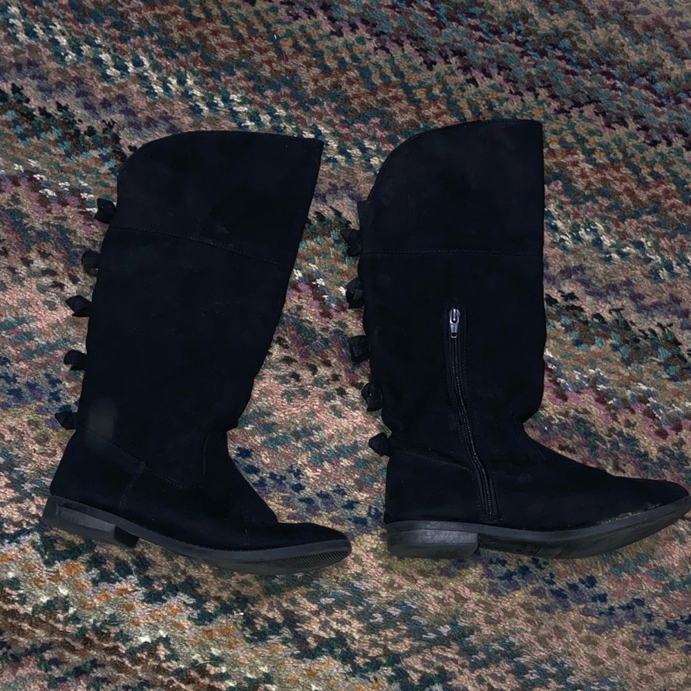 Cat & Jack Black Over the Knee Boots